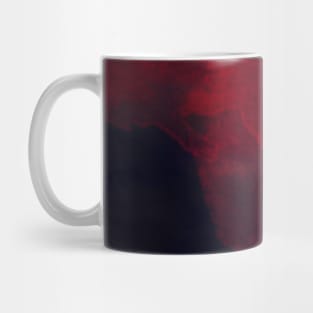 Red and Black smoke Mug